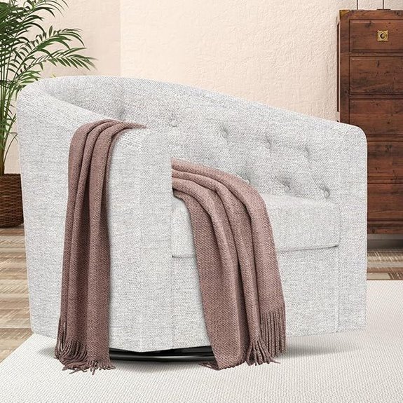 15 Best Glider Chairs for Nurseries That Combine Comfort and Style in 2026 11 Simore Swivel Accent Chair for Living Room