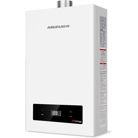 MIZUDO Tankless Gas Water Heater 4 GPM CSA Certified