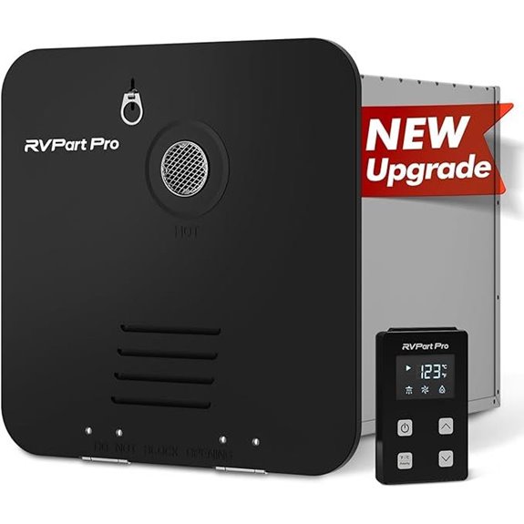 RVPart Pro GT60 Tankless Propane Water Heater with Door