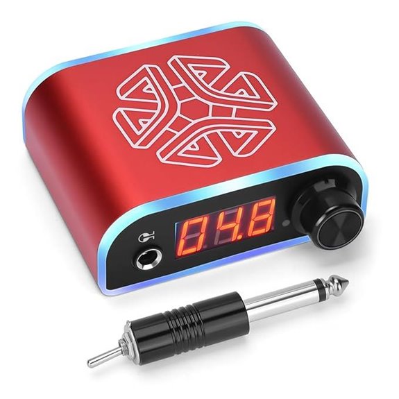 ATOMUS Tattoo Power Supply with Pedal and Cable