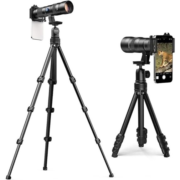 4 Top Telephoto Lenses for Video Production in 2026 3 MIAO LAB 20-60X Telephoto Phone Lens with Tripod