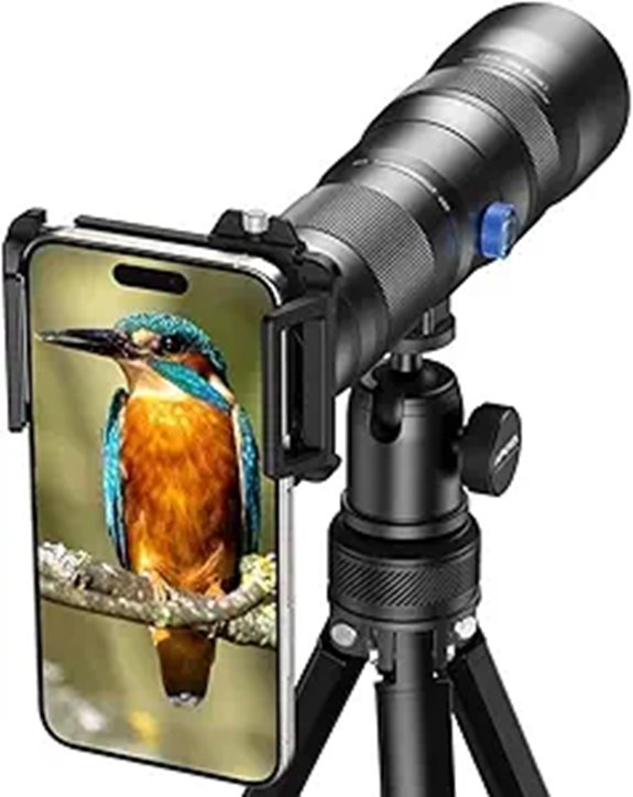 Evil Eye 20-60X Telephoto Phone Lens with Tripod