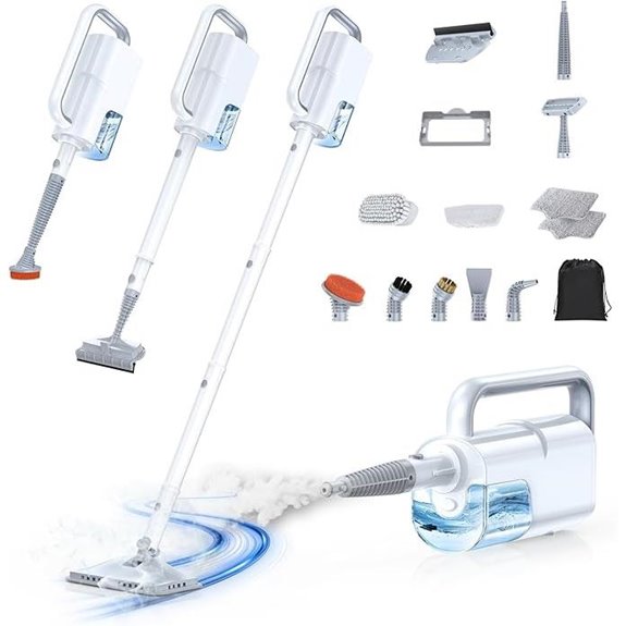 15 Best Multipurpose Steam Cleaners That Will Transform Your Cleaning Routine 6 LABIGO 10-in-1 Steam Mop with Detachable Handheld