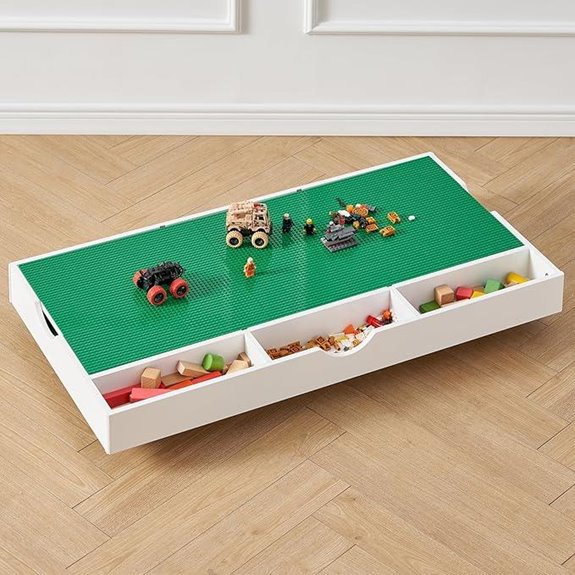 15 Best Premium LEGO Tables for a Building Experience That Lasts 11 3-in-1 Construction Play Table with Storage