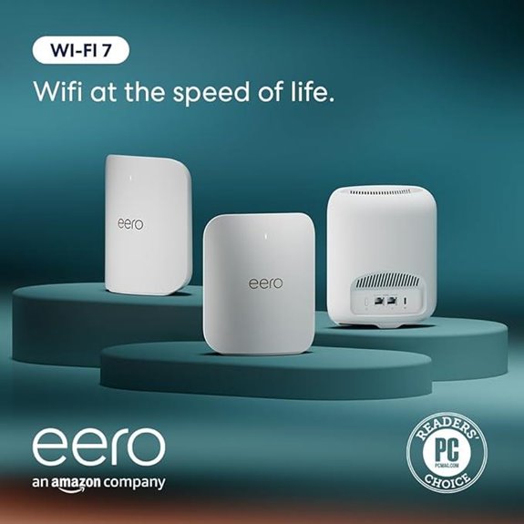 Amazon eero Pro 7 Mesh Wi-Fi 7 Router (3-Pack)