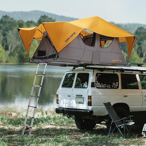 three person rooftop tent