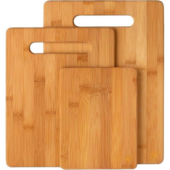 15 Best Wooden Cutting Boards for Knives in 2026 11 Bamboo Cutting Board Set (3-Piece) for Kitchen Food Prep