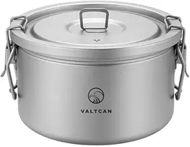 Valtcan 2000ml Titanium Rice Cooker with Lid