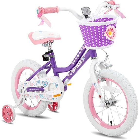 15 Best 16-Inch Kids Bikes That Grow With Your Child 7 JOYSTAR Girls Bike for Toddlers & Kids with Accessories