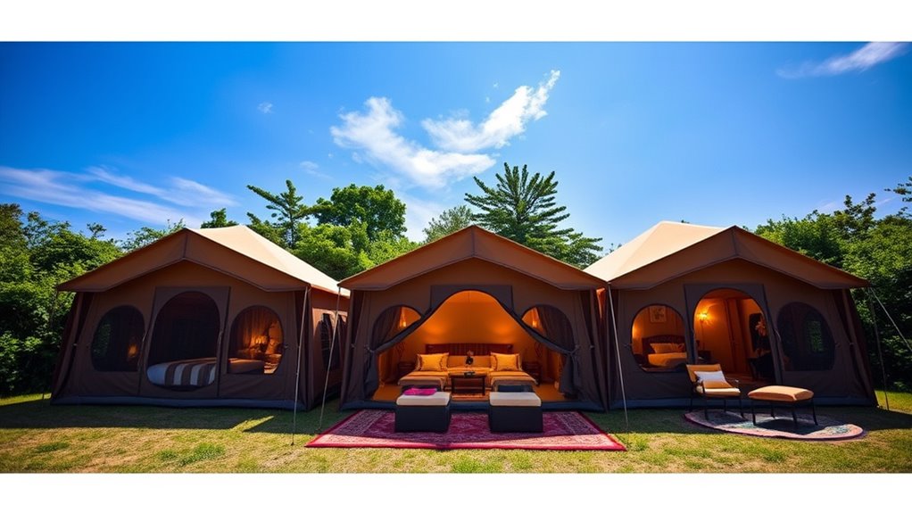 top 8 person luxury tents