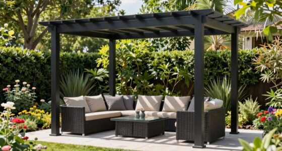 top aluminum pergola designs