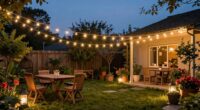 top backyard string lights