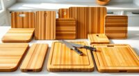 top bamboo knife cutting boards