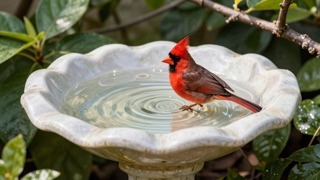 top bird bath resin selections