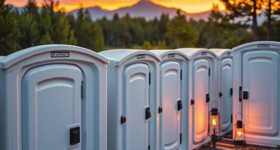 top camping portable toilets