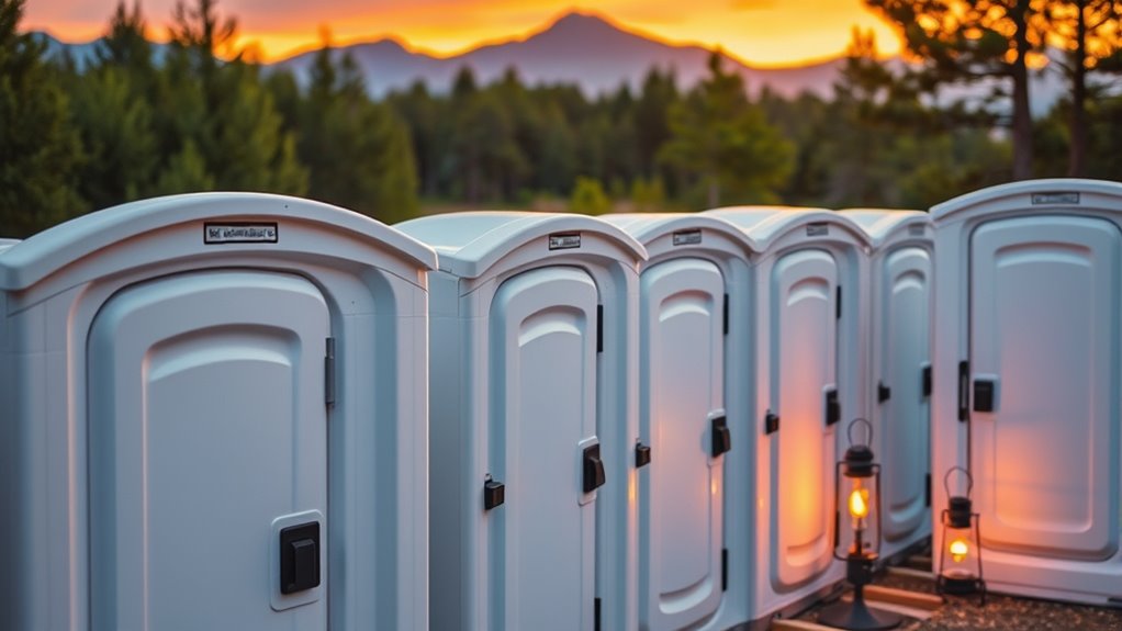 top camping portable toilets