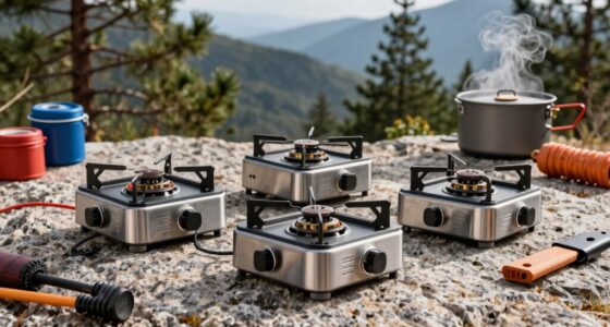 top dual burner camping stoves