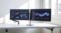 top dual monitor arms