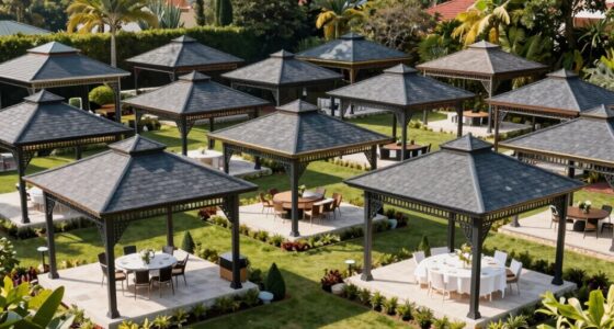 top durable hardtop gazebos