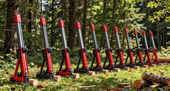 top electric log splitters