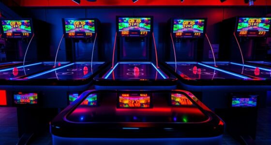top electronic air hockey tables