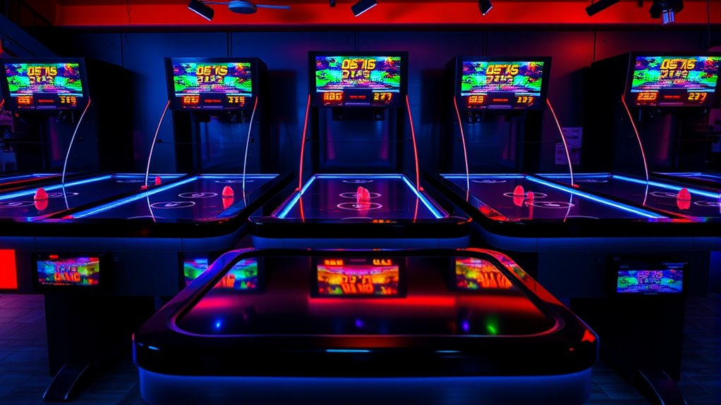 top electronic air hockey tables