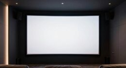 top fixed frame projector screens