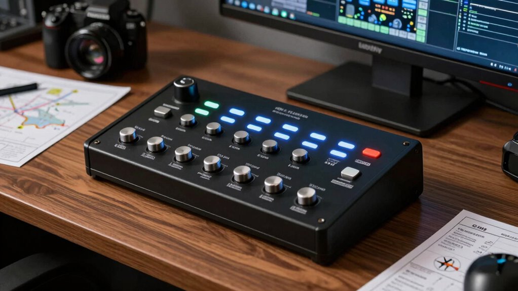 top flight sim button boxes