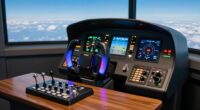 top flight sim controls