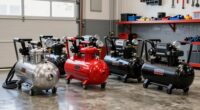 top garage air compressors