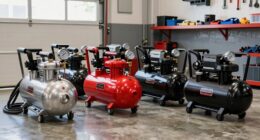 top garage air compressors