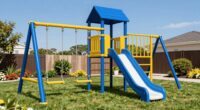 top heavy duty backyard swing sets