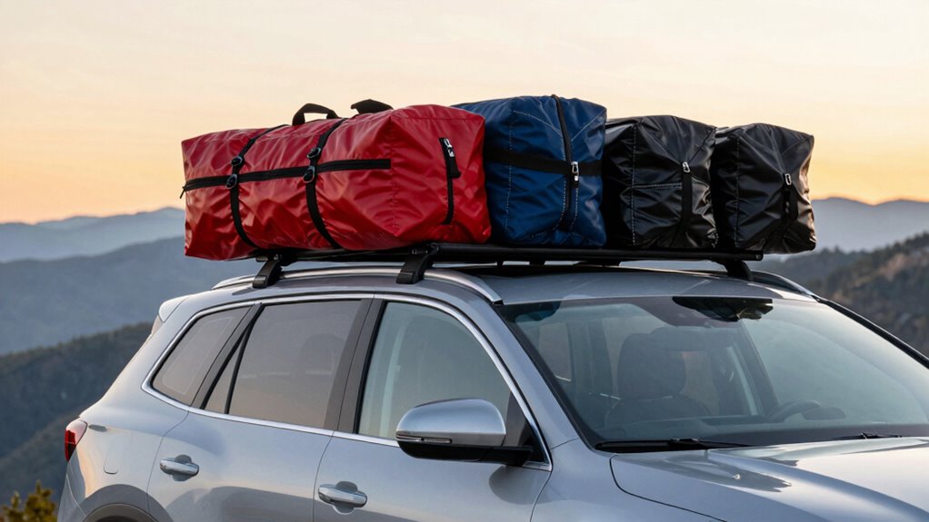 top heavy duty roof cargo bags