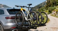 top hitch mount bike racks
