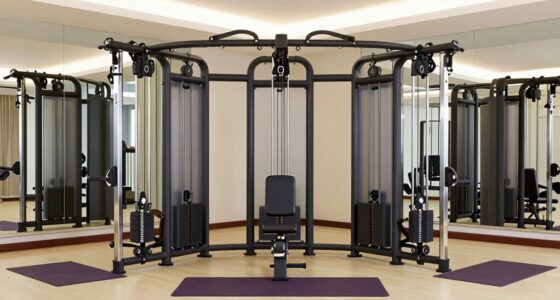 top home gym crossover machines