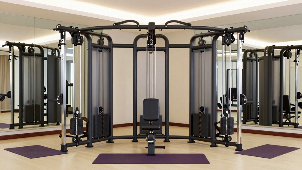 top home gym crossover machines