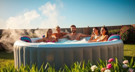 top inflatable hot tubs