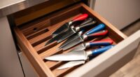 top knife drawer organizers