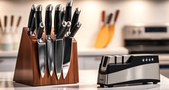 top knife sets with sharpener