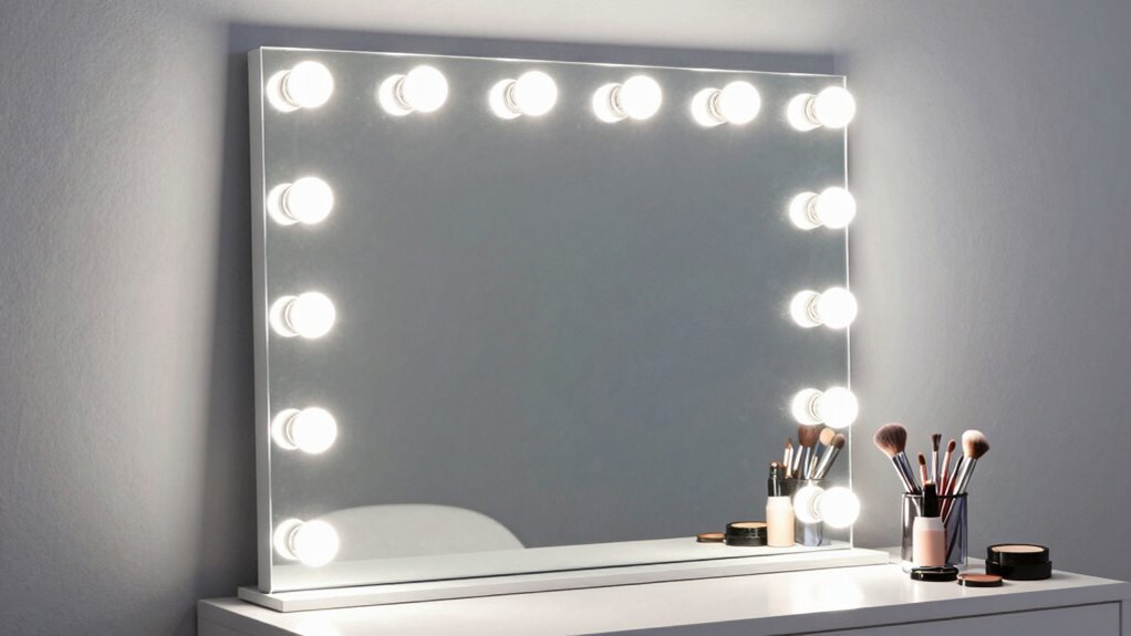 top led makeup mirror lights