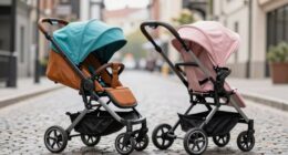 top luxury double strollers