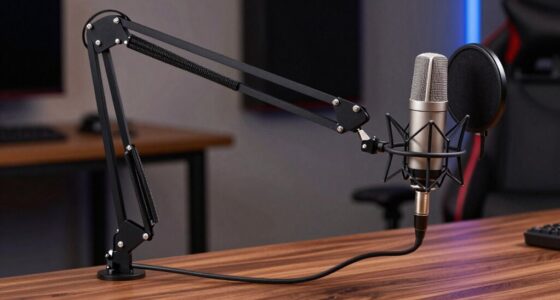 top microphone boom arms