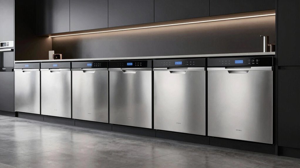 top modern stainless dishwashers