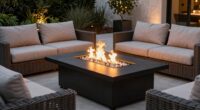 top outdoor fire pit tables