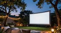 top outdoor movie screen options