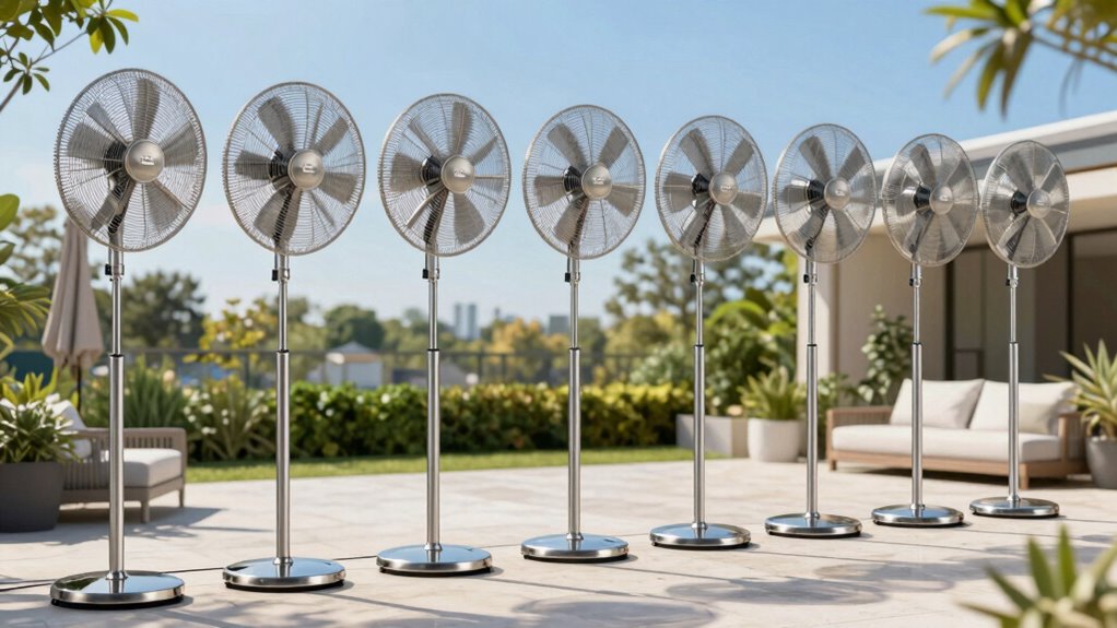 top outdoor pedestal fans