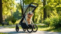 top pet jogging strollers