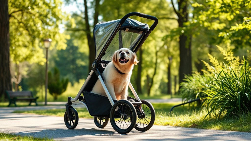 top pet jogging strollers