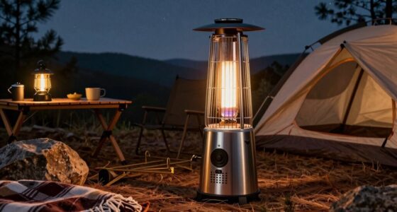 top propane camping heaters