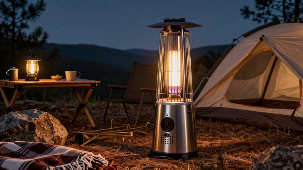 top propane camping heaters